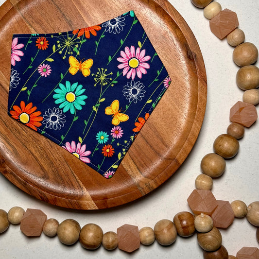 Flowers & Butterflies Bandana