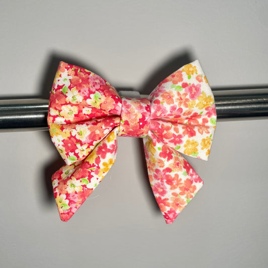 Spring Garden Collar Bow