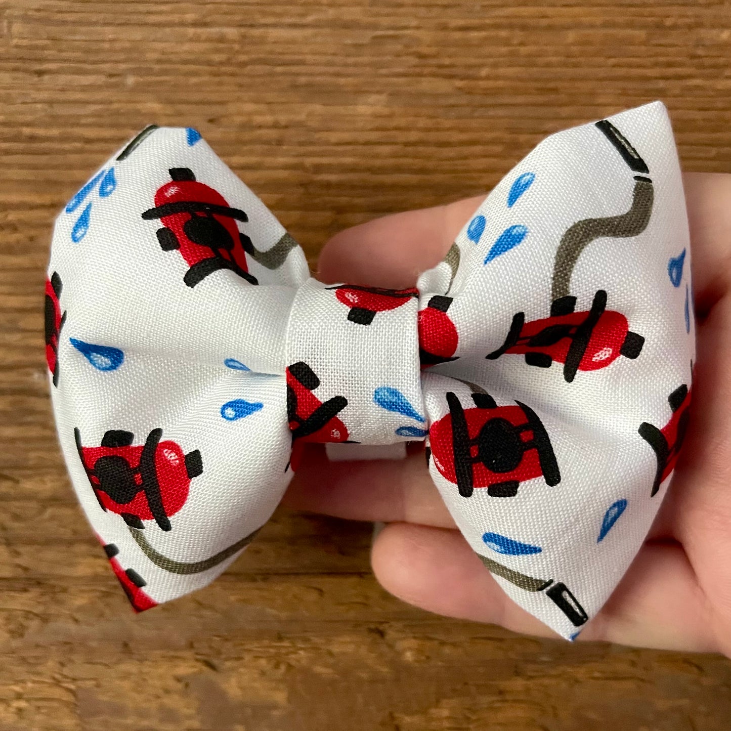 Fire Hydrants Collar Bow