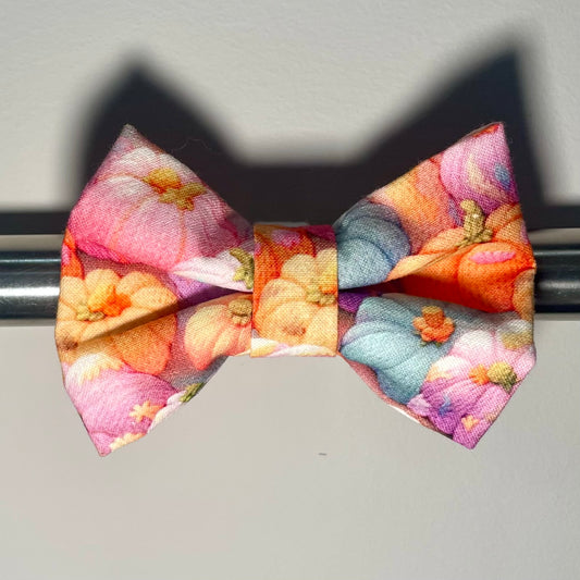 Crochet Pumpkins Collar Bow
