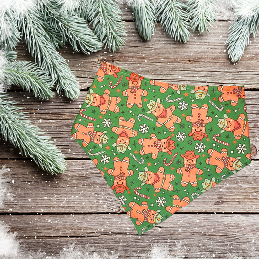 Gingerbread Cowboy Bandana