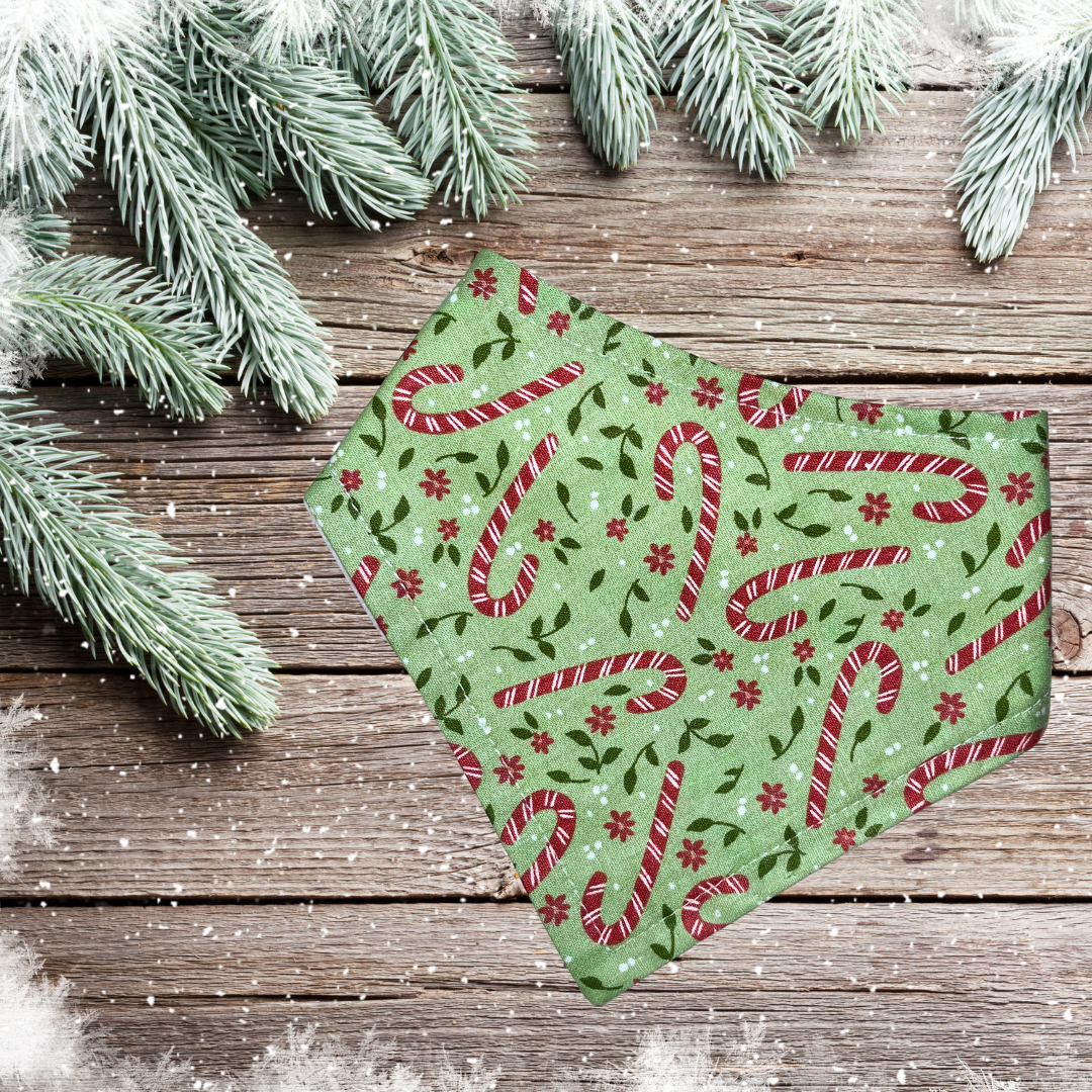 Rustic Candy Cane Bandana