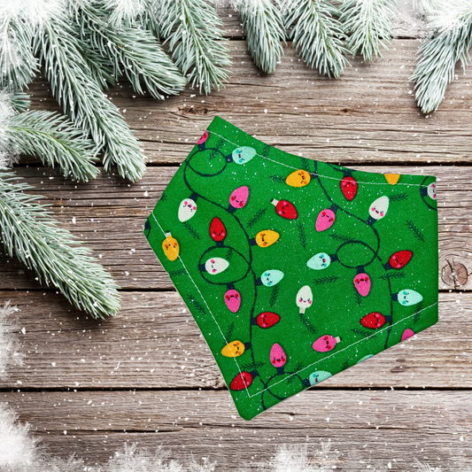 Shimmer Christmas Lights  Bandana