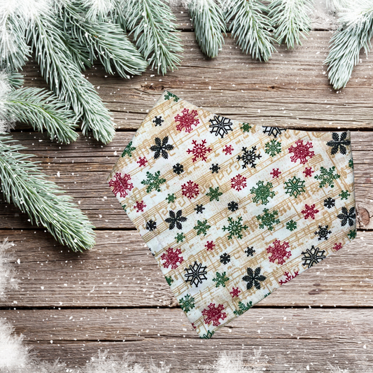 Vintage Snowflake Bandana