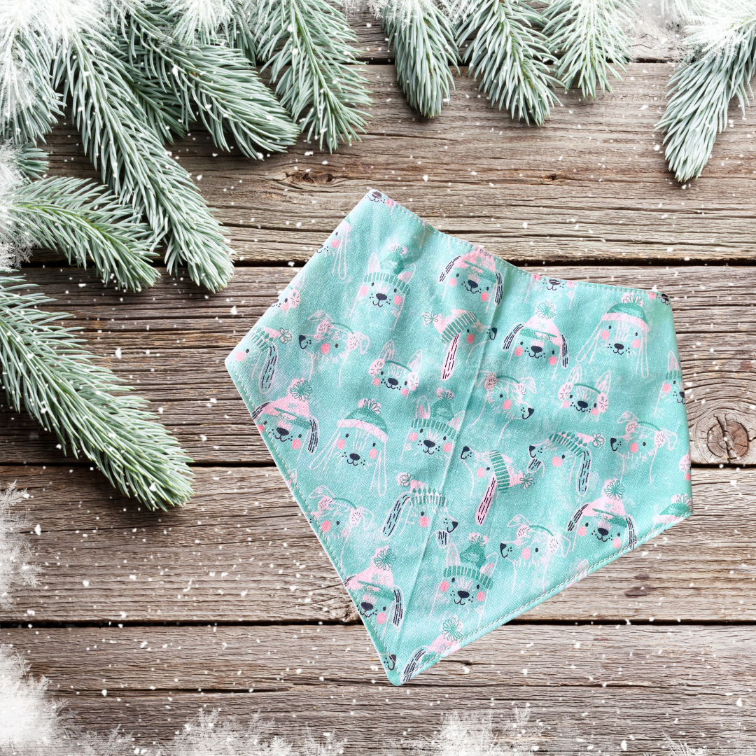 Teal Chilly Pups Bandana