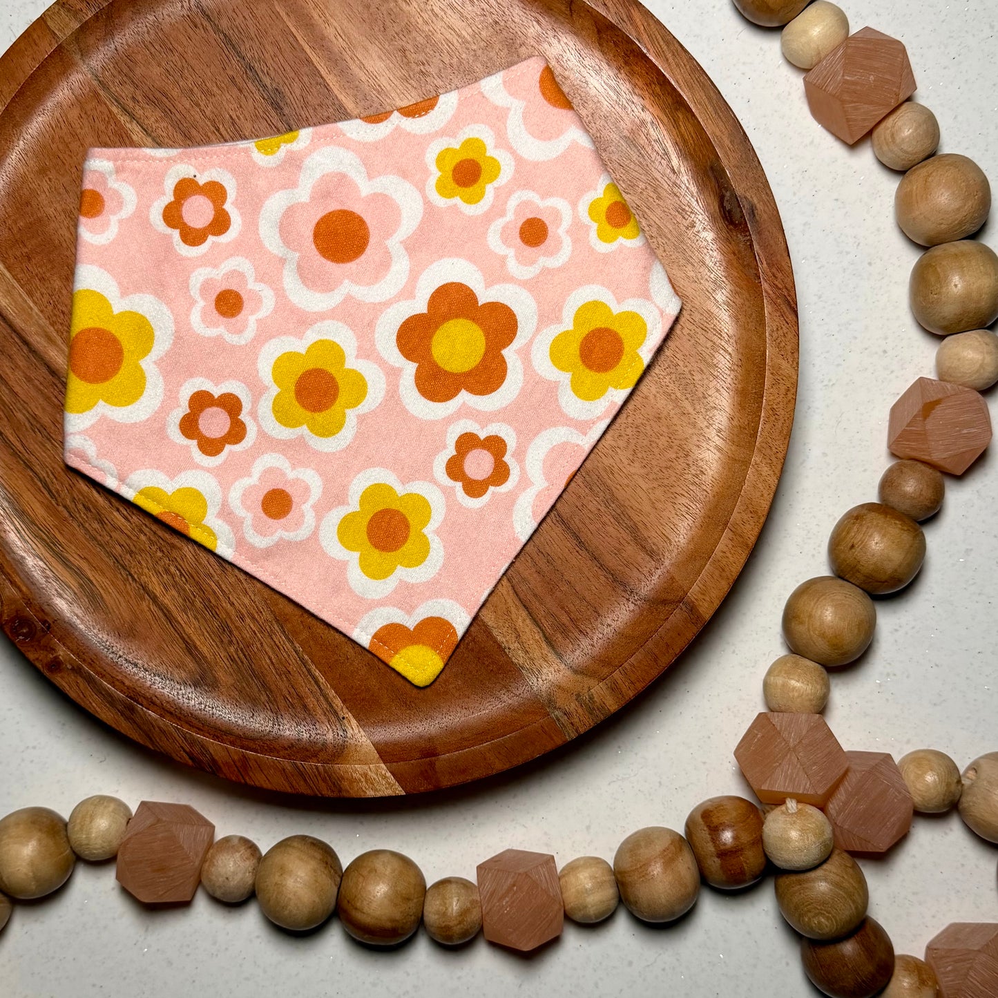 Flannel Daisies Bandana