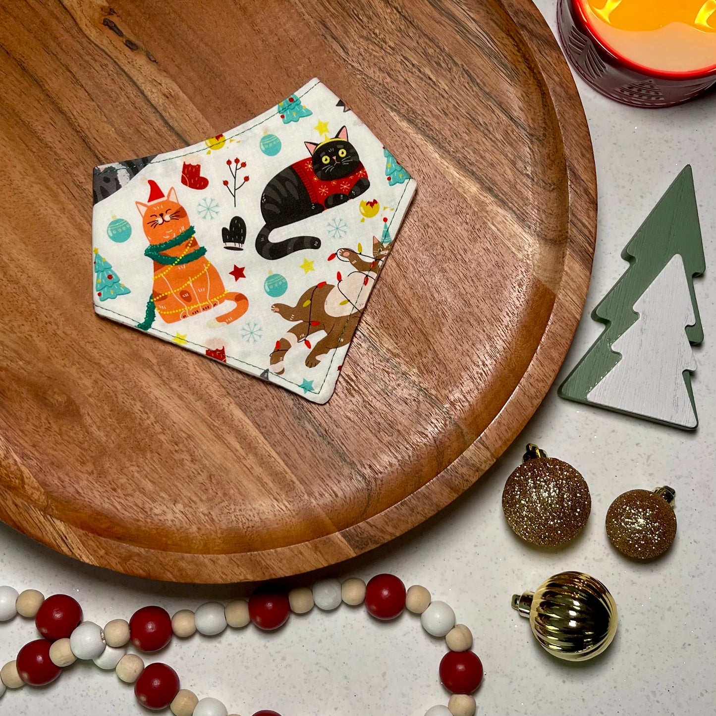 Christmastime Cats Bandana