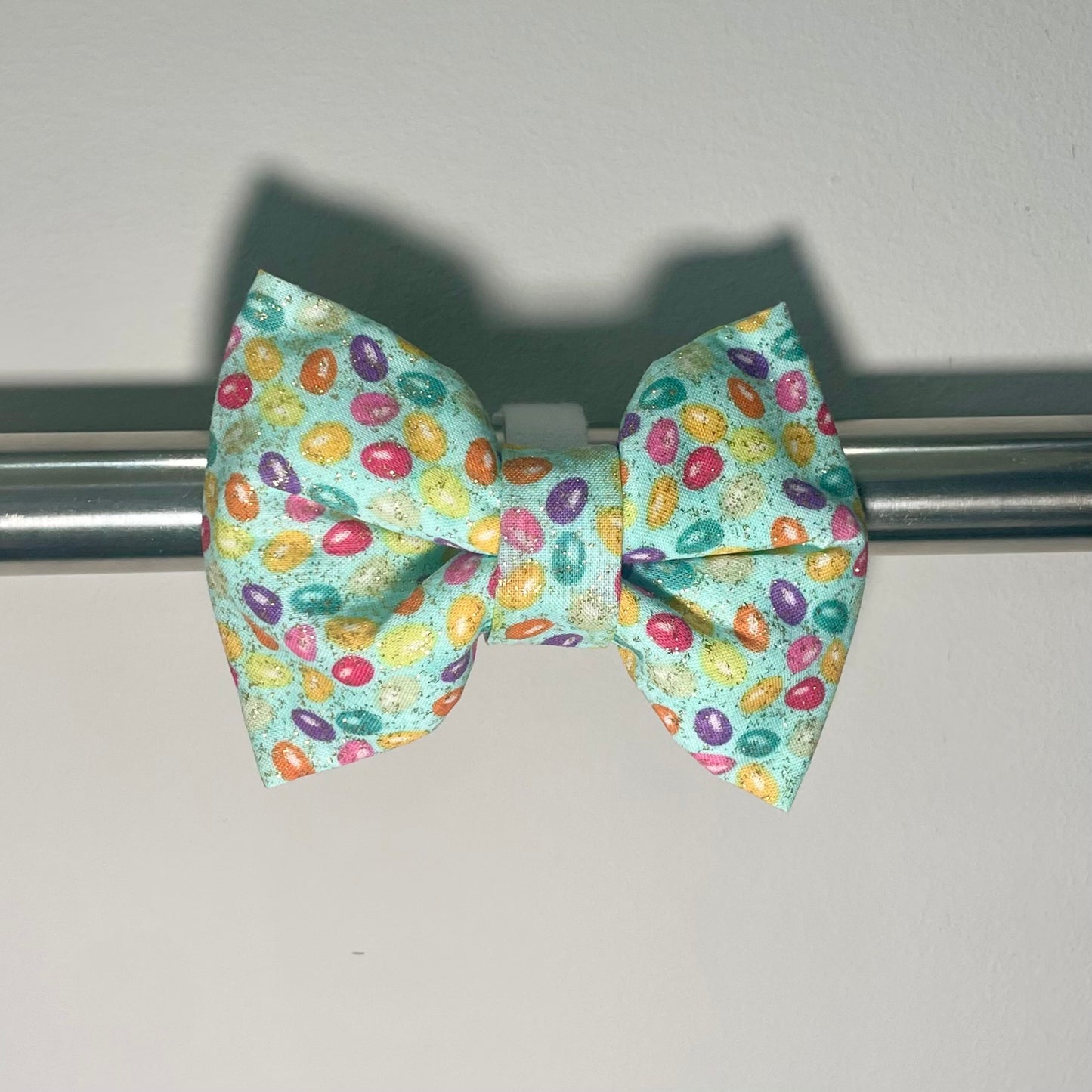 Shimmer Jelly Beans Collar Bow