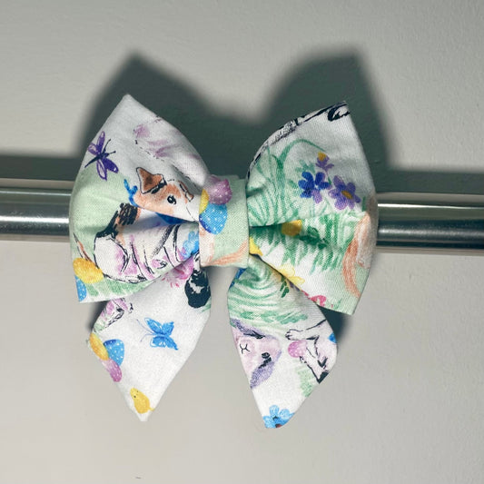Easter Pups Collar Bow