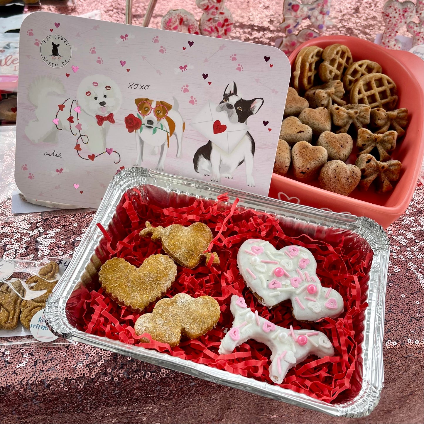 Valentine Cookie Box
