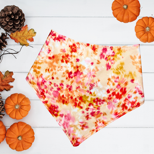 Fall Watercolor Bandana
