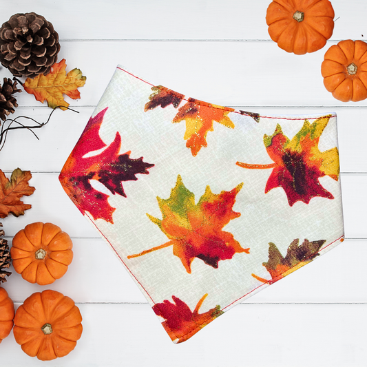 Shimmer Leaves Bandana