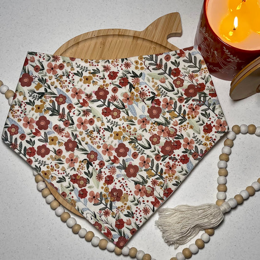 Fall Flower Garden Bandana
