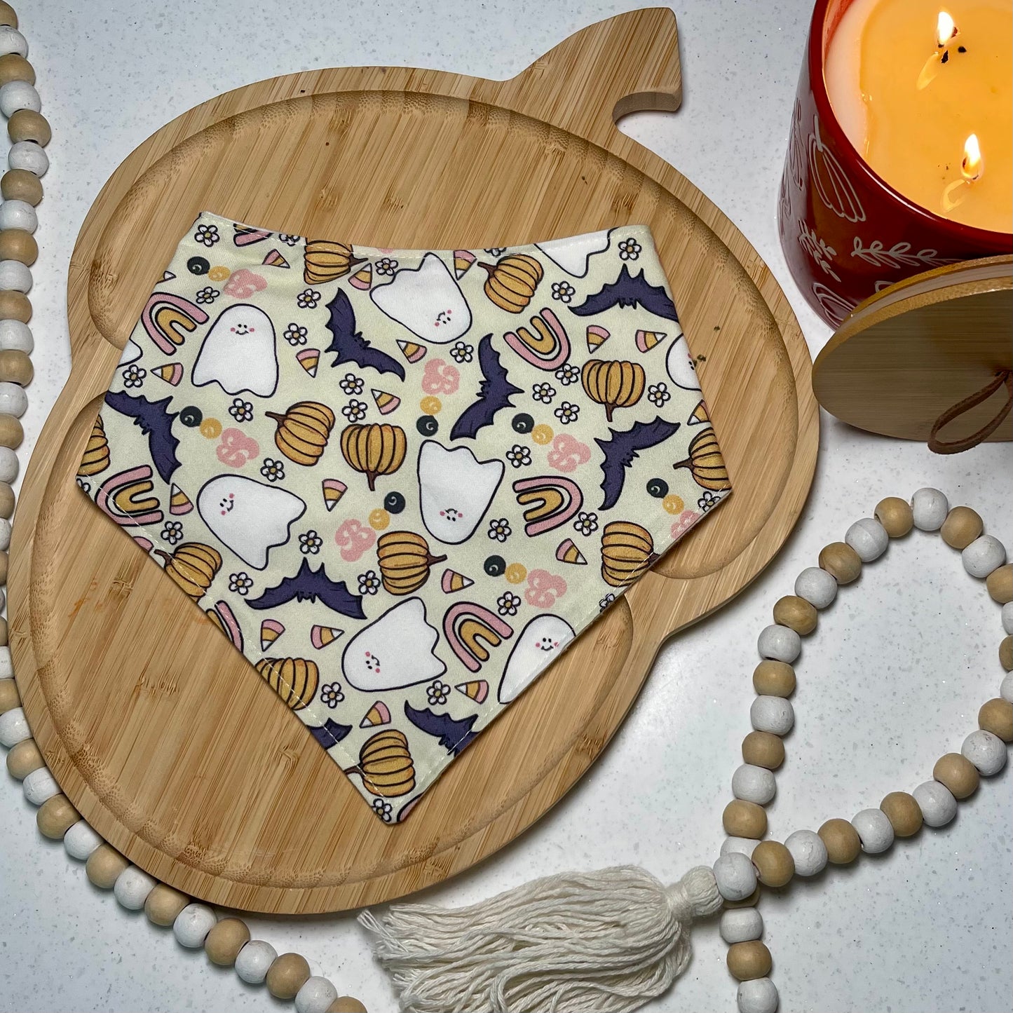 Rainbow Boo Ghosts Bandana