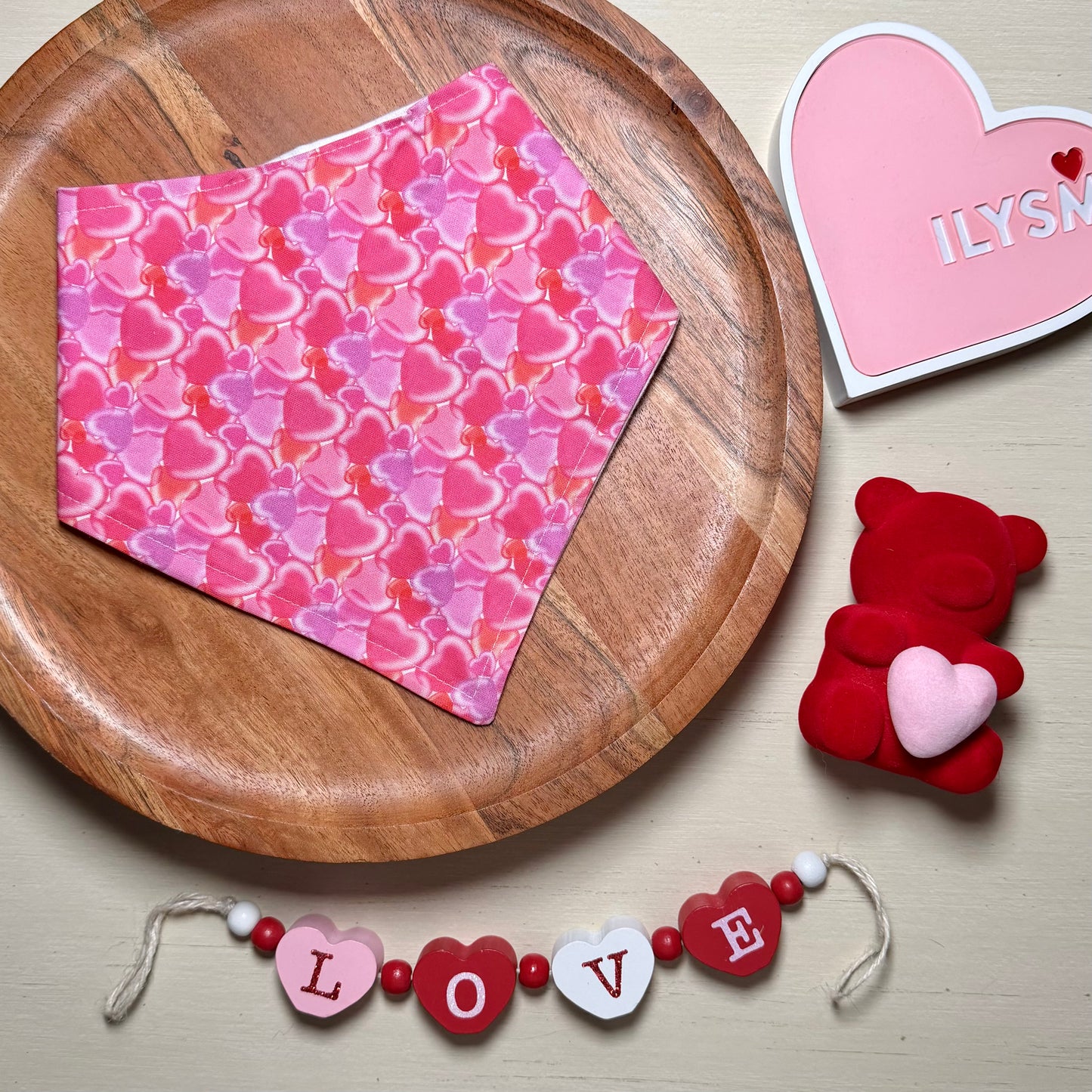 Bubble Hearts Bandana