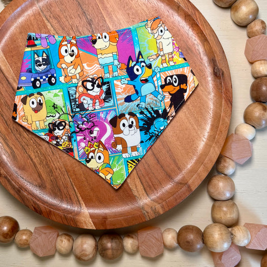 Blue Dog Comic Bandana