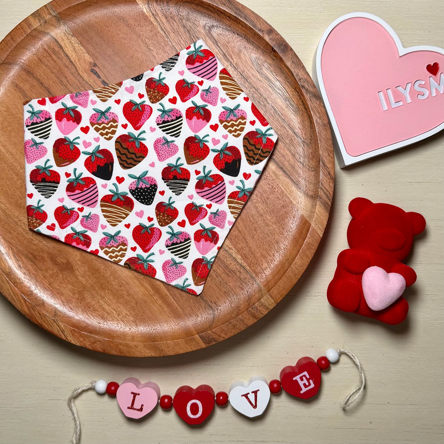 Chocolate Covered Strawberries Bandana