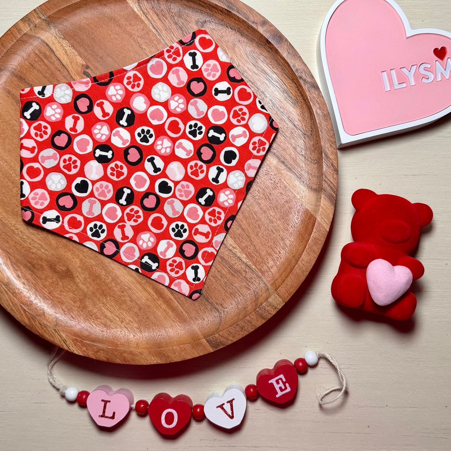 Fur-Ever Valentine Bandana