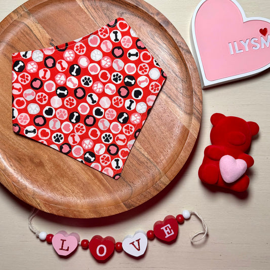 Fur-Ever Valentine Bandana