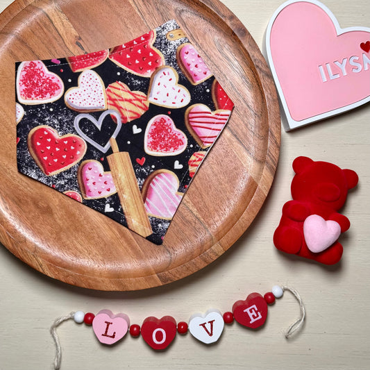 Valentine Cookies Bandana