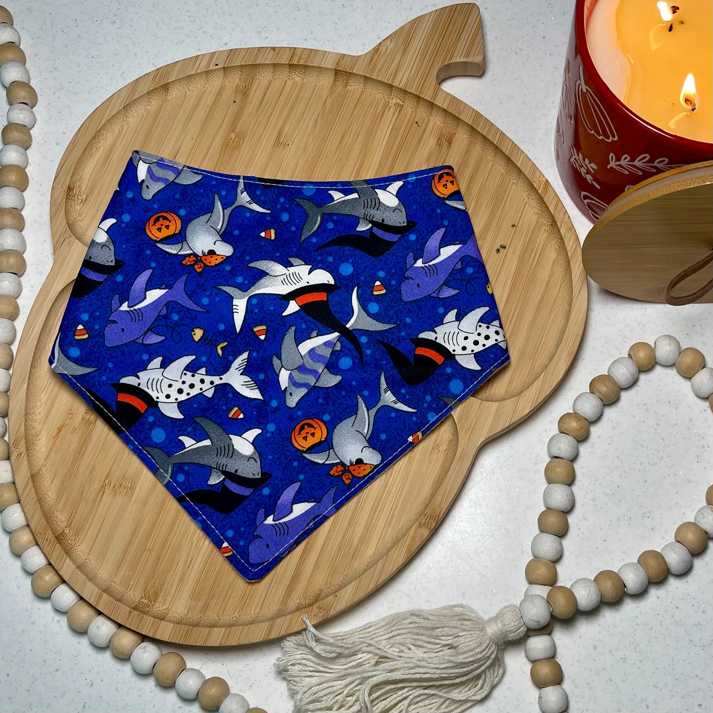 Halloween Sharks Bandana