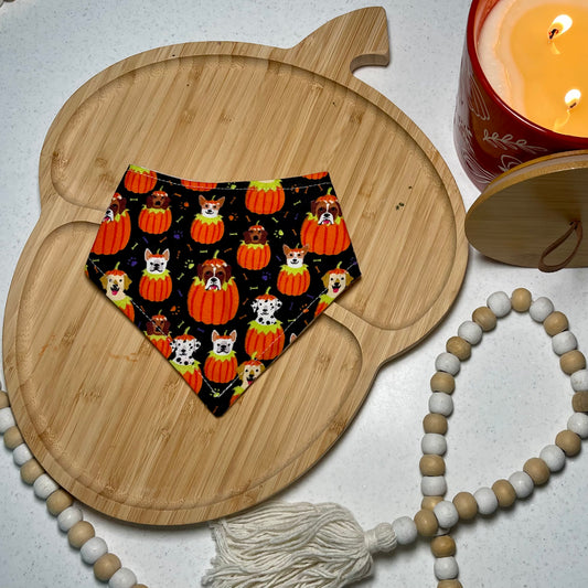 Pups in Pumpkins Bandana