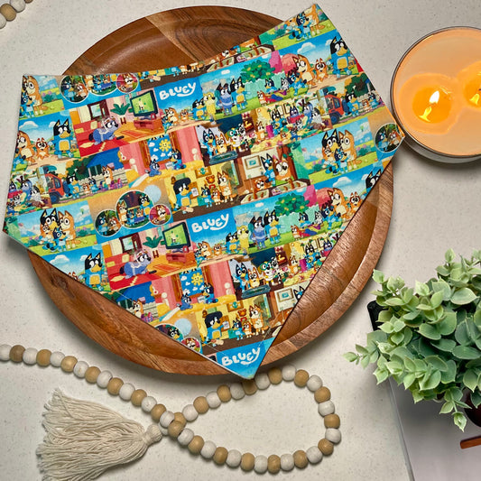 Blue Dog Showtime Bandana