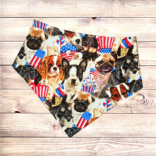 Pawtriotic Pups & Treats Bandana