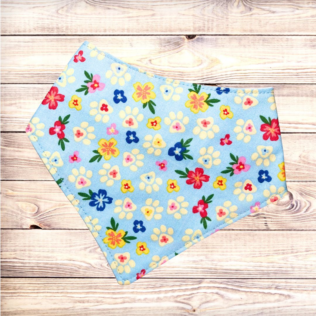 Floral Paws Bandana