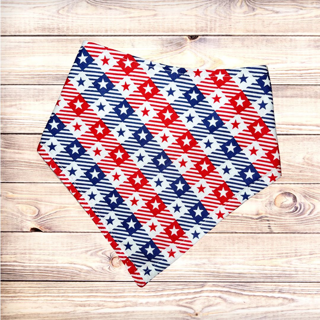 Checkered Stars Bandana