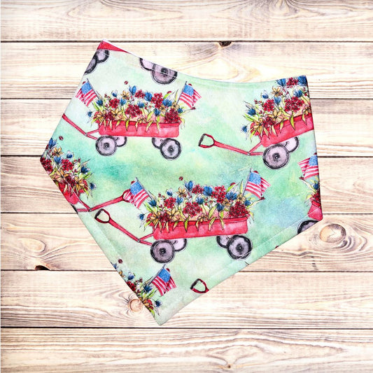 Patriotic Wagons Bandana