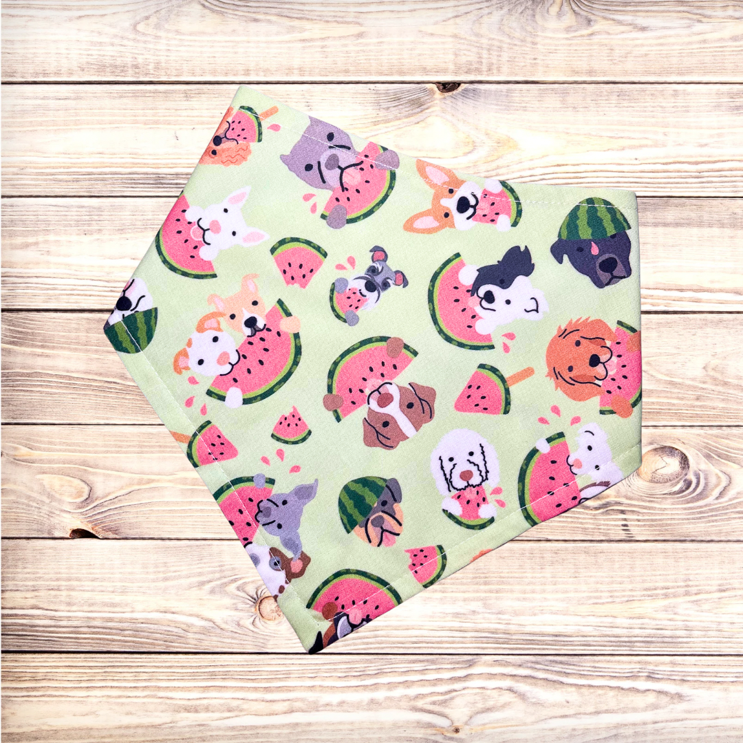 Watermelon Pups Bandana