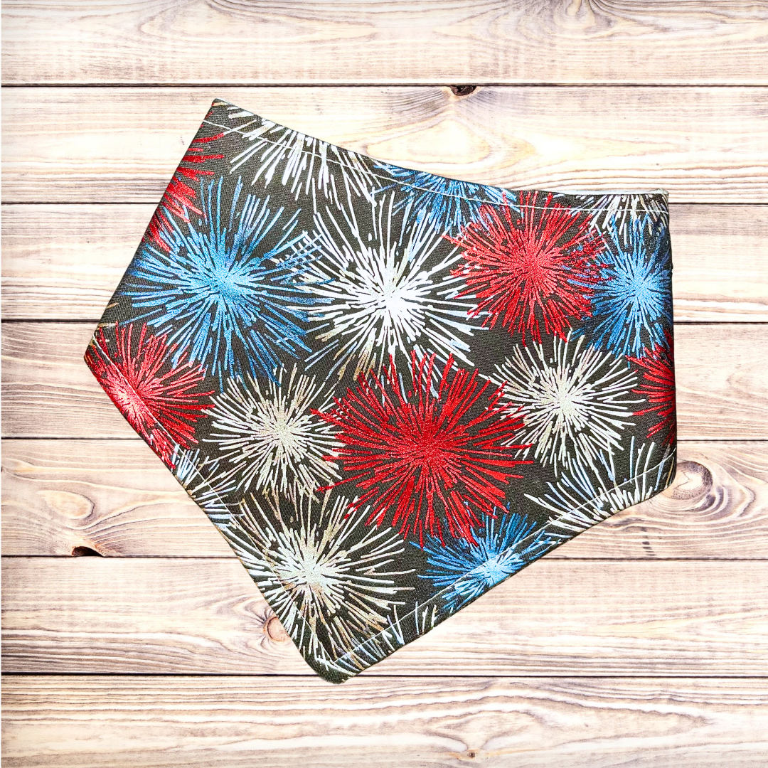 Shimmering Firework Show Bandana