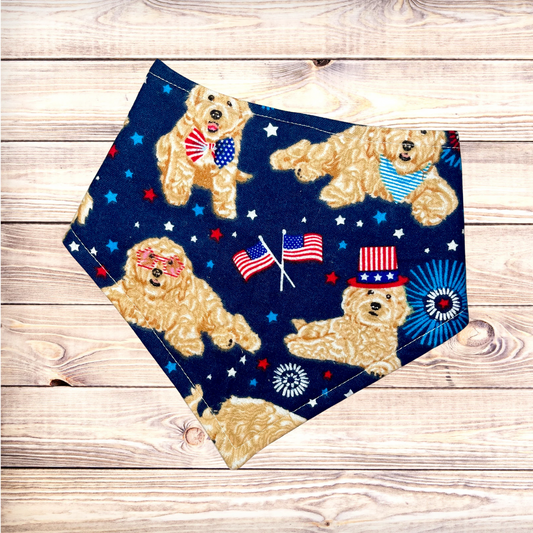 Patriotic Doodles Bandana