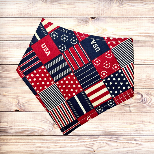 USA Patchwork Bandana