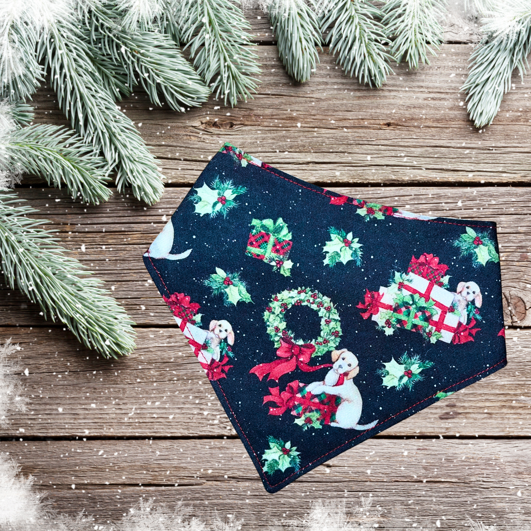 Christmas Labs Bandana