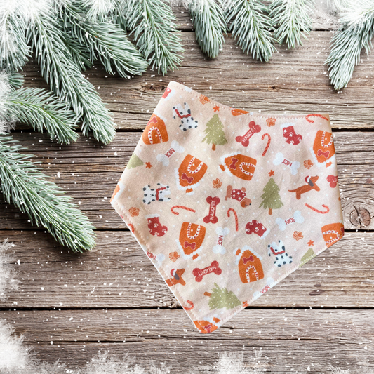 Rustic Christmas Bandana