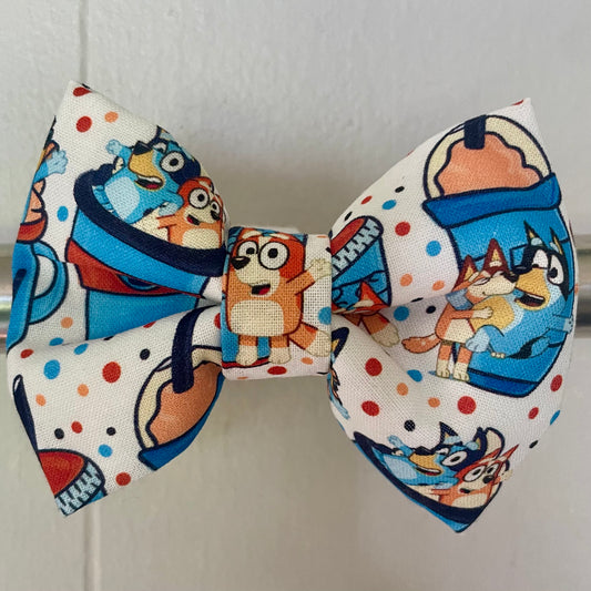 Blue Dog Coffee Collar Bow