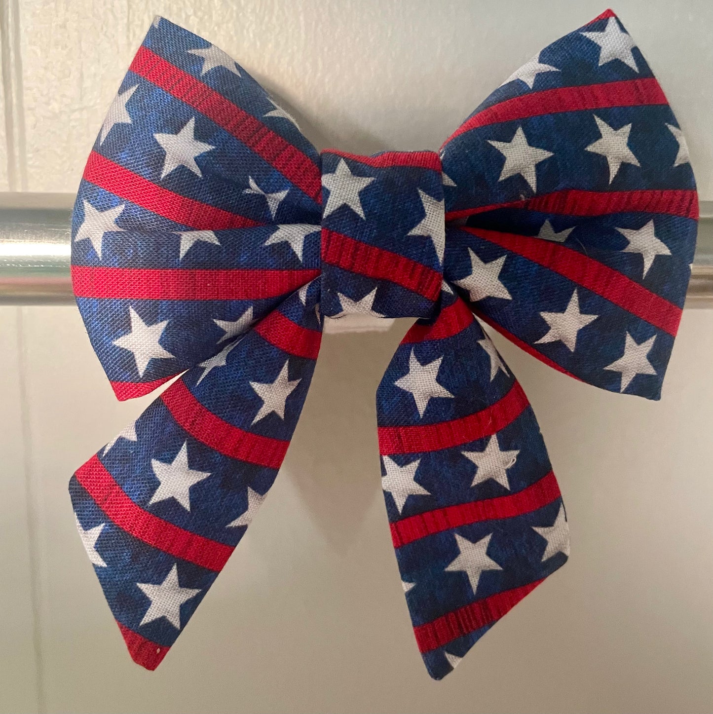 Star-Spangled Pup Collar Bow