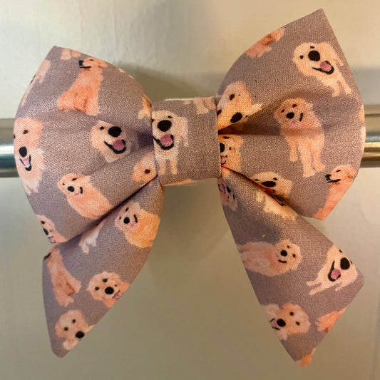 Golden Retriever Collar Bow