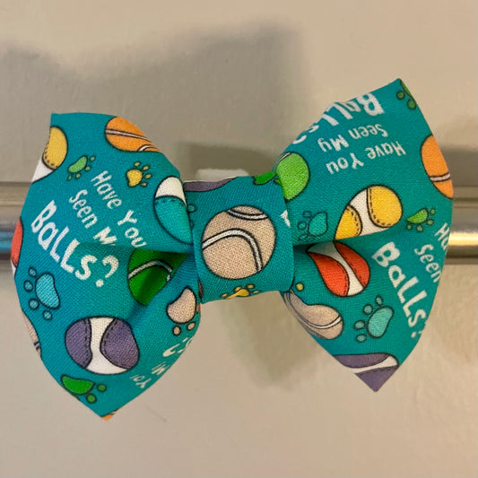 Have You Seen My Balls Collar Bow