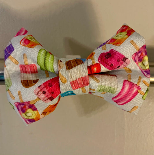Summer Popsicles Collar Bow