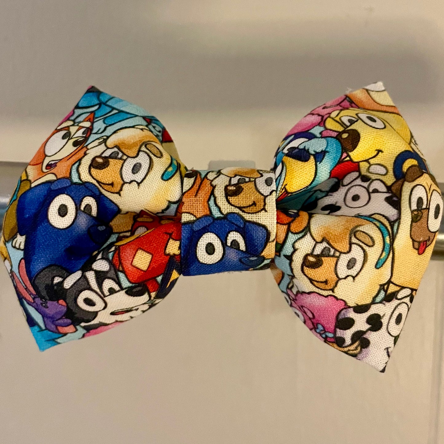 Blue Dog & Friends Collar Bow