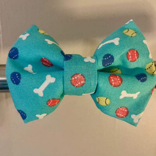 Balls & Bones Collar Bow