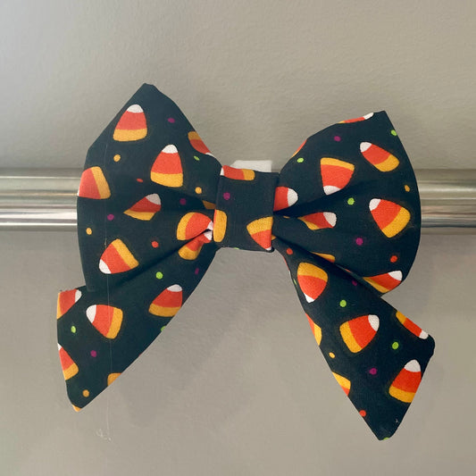 Candy Corn Collar Bow