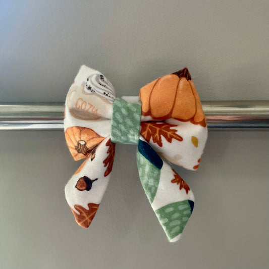 Sweater Weather Collar Bow