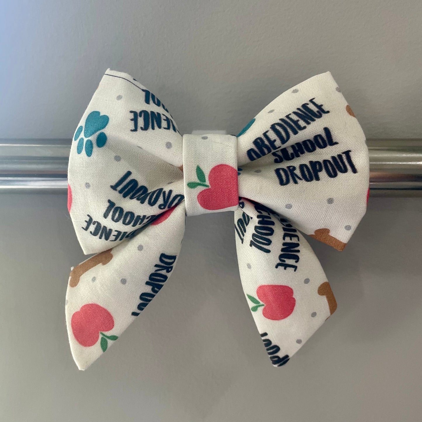 Obedience School Dropout Collar Bow