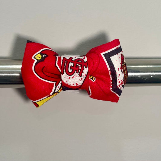 STL Baseball Collar Bow