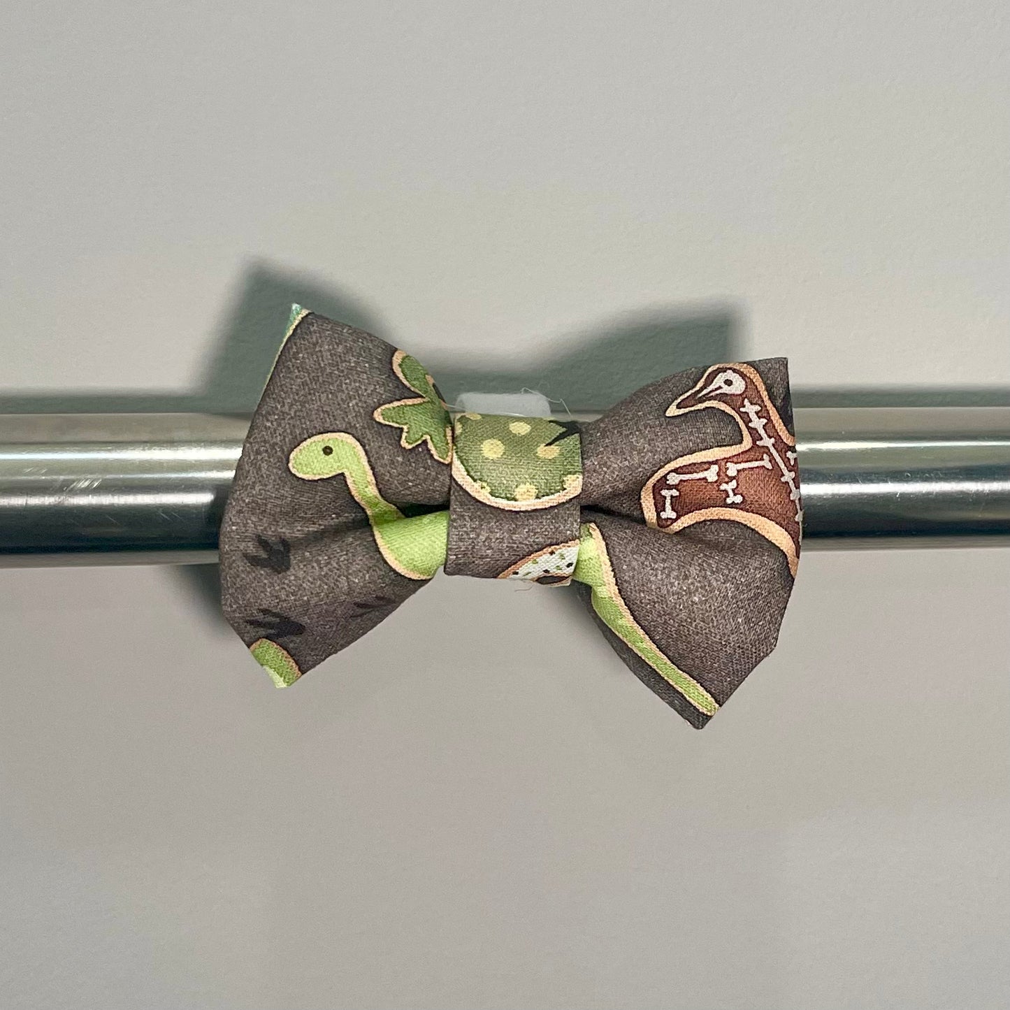 Dino Cookies Collar Bow
