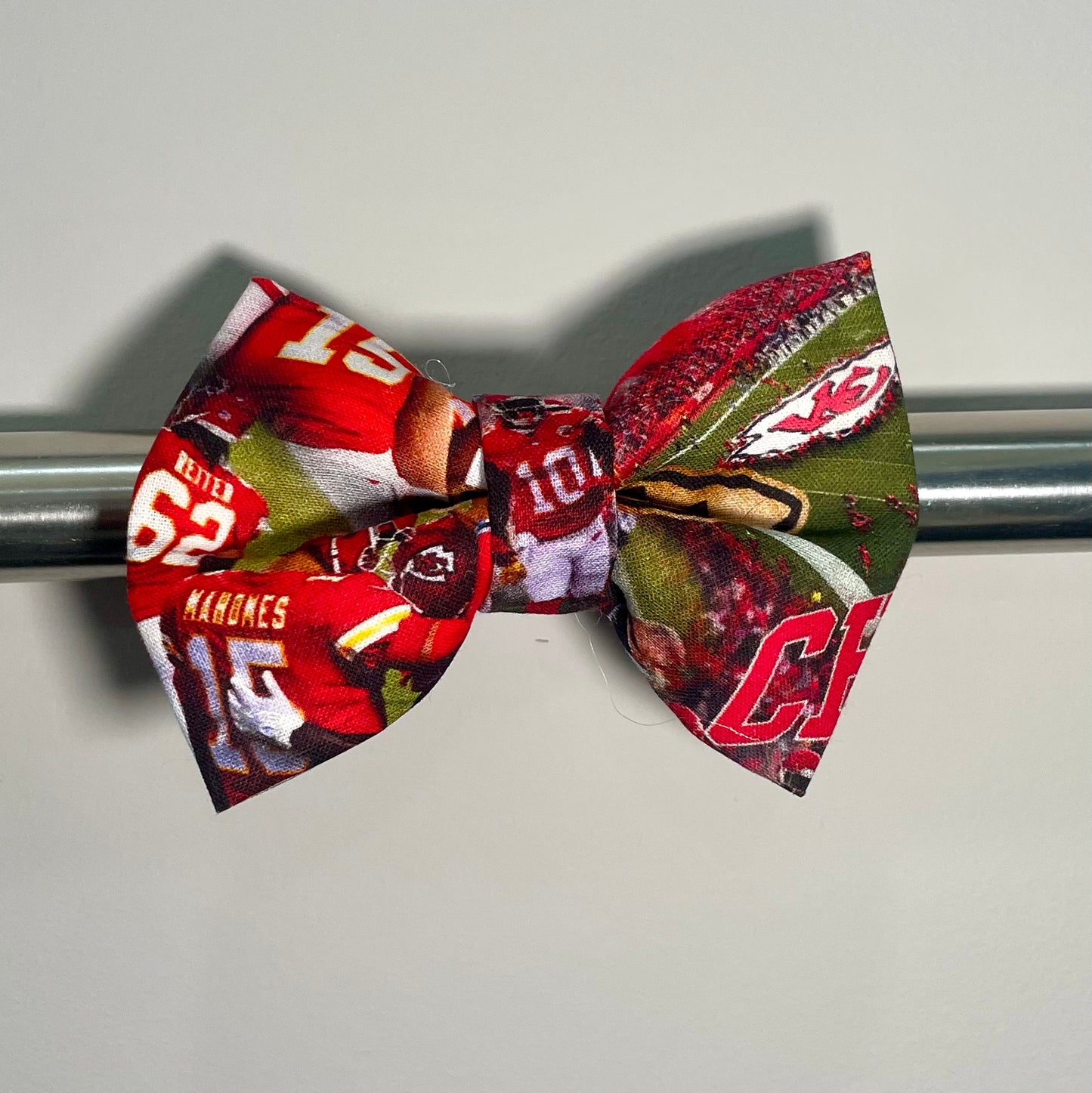 KC Game Day Collar Bow
